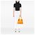 Borsa Tote Louis Vuitton Canvas Plein Soleil PM Gialla Giallo - vista 7
