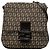 Borsa a tracolla Fendi Zucchino Canvas marrone