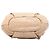 Borsa Bucket Antique Prada in pelle Nappa beige - vista 3