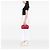 Borsa a mano LOEWE Amazona 28 in camoscio rosso con cuciture - vista 5