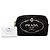 Pouch Prada in tela Canapa logo nera Nero - vista 7