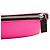 Clutch matelassé con zip Prada Tessuto Rosa - vista 8