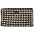 Clutch in crochet di rafia Prada nera Nero