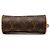 Borsa a mano Louis Vuitton Monogram Papillon Pochette Marrone - vista 3