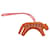 Brown Hermès Milo Lambskin RooRoo Tiger Bag Charm MM Key Chain  - view 2