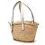 Borsa Tote Anagram Small in Raphia Bianca LOEWE Bianco - vista 2