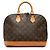 Borsa a mano Louis Vuitton Monogram Alma PM Marrone