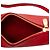Borsa Louis Vuitton Epi Pochette Papillon rossa Rosso - vista 4