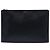 Clutch porta documenti Saint Laurent Grain De Poudre con zip, Nero