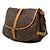 Borsa a tracolla Louis Vuitton Monogram Saumur 35 Marrone - vista 2