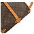 Borsa a tracolla Louis Vuitton Monogram Saumur 35 Marrone - vista 7