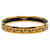 Yellow Hermès Narrow Anchor and Rope Enamel Bangle 65 Costume Bracelet  - view 1