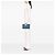 Pochette Louis Vuitton Neverfull in pelle Epi Denim blu - vista 7