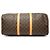 Borsa da viaggio Louis Vuitton Monogram Keepall 50 Marrone - vista 3