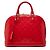 Borsa Louis Vuitton Monogram Vernis Alma PM rossa Rosso