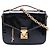 Borsa Mini Pochette Metis Louis Vuitton in pelle Epi lucida nera e Monogram Reverse Nero