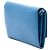 Borsa a tracolla Prada Saffiano Lux Bow Wallet On Strap Blu - vista 2