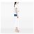Borsa a tracolla Prada Saffiano Lux Bow Wallet On Strap Blu - vista 6