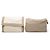 Clutch Hermès Bicolor Canvas Tapis de Selle Marrone - vista 8
