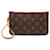 Pouch Louis Vuitton Monogram Neverfull PM Marrone