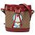 Borsa a secchiello Gucci Micro GG Supreme Doraemon Beige