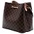 Borsa a secchiello Louis Vuitton Damier Ebene NeoNoe MM Marrone - vista 2