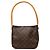Borsa a tracolla Louis Vuitton Monogram Looping MM Marrone
