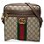 Borsa a tracolla Gucci Small GG Supreme Web Ophidia Beige