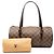 Borsa a mano Louis Vuitton Damier Ebene Papillon 30 Marrone - vista 8