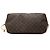 Borsa Tote Louis Vuitton Monogram Neverfull GM Marrone - vista 3