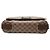 Borsa a tracolla Louis Vuitton Damier Ebene Brooklyn MM Marrone - vista 3