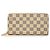 Louis Vuitton Damier Azur Zippy Long Wallet weiß