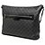 Borsa a tracolla Louis Vuitton Damier Graphite Mick MM Nera Nero - vista 2