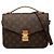 Borsa Louis Vuitton Monogram Pochette Metis Marrone