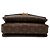 Borsa Louis Vuitton Monogram Pochette Metis Marrone - vista 3