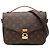 Borsa Louis Vuitton Monogram Pochette Metis marrone