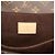 Borsa Louis Vuitton Monogram Pochette Metis marrone - vista 5