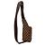 Borsa a tracolla Louis Vuitton Damier Ebene Geronimos Marrone - vista 2