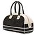 Borsa Bowling Dior Vibe Medium in pelle Cannage nera con cerniera Nero - vista 2