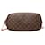 Borsa Tote Louis Vuitton Monogram Neverfull MM Marrone - vista 3