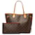Borsa Tote Louis Vuitton Monogram Neverfull MM Marrone - vista 8