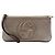 Pochette da polso Soho Gucci in vitello metallizzato marrone