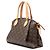 Borsa Satchel Louis Vuitton Monogram Rivoli PM Marrone - vista 2