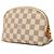 Necessaire Louis Vuitton Damier Azur bianca Bianco - vista 2