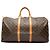 Borsa da viaggio Louis Vuitton Monogram Keepall 55 marrone