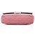 Borsa a tracolla Chanel Medium Classic Double Flap in nappa lavata rosa con catena Bijoux - vista 3