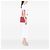 Borsa Lady Dior Medium in pelle verniciata Cannage Rosa - vista 7