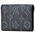 Tarjetero Louis Vuitton Monogram Pastel Negro - vista 2