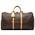 Borsa da viaggio Louis Vuitton Monogram Keepall 55 marrone