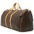 Borsa da viaggio Louis Vuitton Monogram Keepall 55 marrone - vista 2